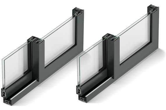 SLINOVA - klizna vrata uskih linija